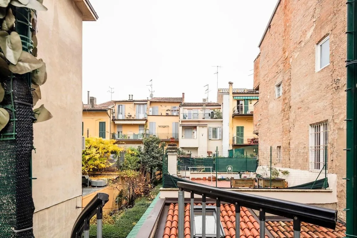 Secret Terrace Downtown Loft, Rooftop Terrace, 2 Bedrooms, Ac Bologna Apartment