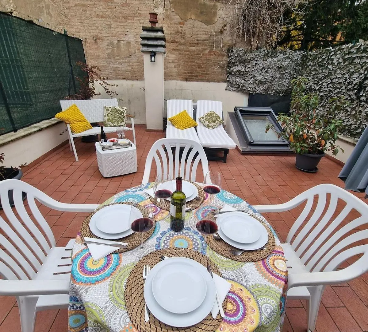 Secret Terrace Downtown Loft, Rooftop Terrace, 2 Bedrooms, Ac Bologna