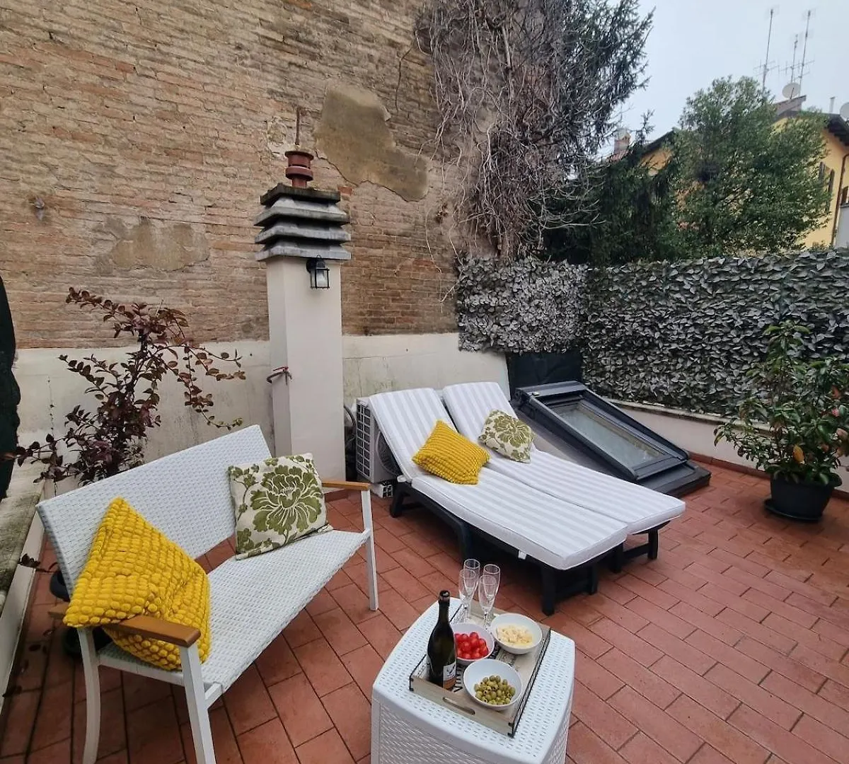 Secret Terrace Downtown Loft, Rooftop Terrace, 2 Bedrooms, Ac Bologna
